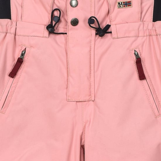 K COLBECK long snow pants adjustable with suspenders N0Y81W boy
