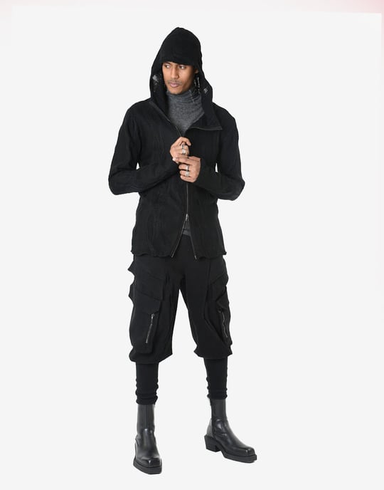 La Haine Inside Us stoppen Full Zip Mannen zwart - Image 2