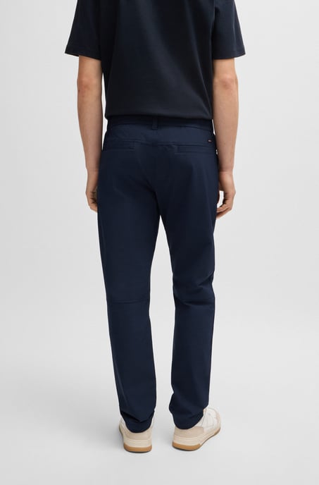 Herenbroeken Boss Tapered-Fit in donkerblauw - Image 6
