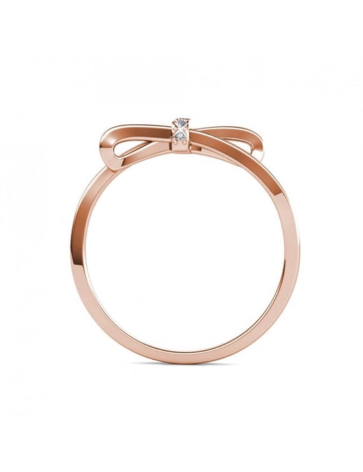 Luminous Bow ring - Oostenrijks kristal - Image 5