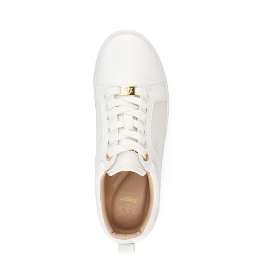 Dune Ladies Wf Estee - Wide Fit Mix Material Trainers