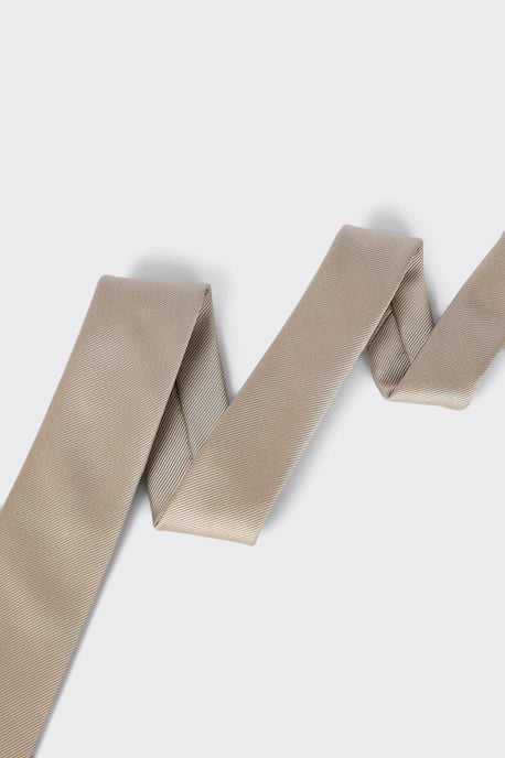 Slim Champagne Tie - Image 5