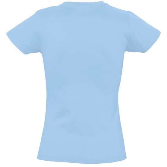 SOLS Dames/dames Imperial Heavy Short Sleeve T-Shirt (Hemelsblauw) - Image 2
