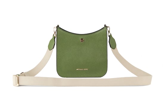 Michael Kors Briley Small Pebbled Leather Messenger Bag Crossbody Handbag