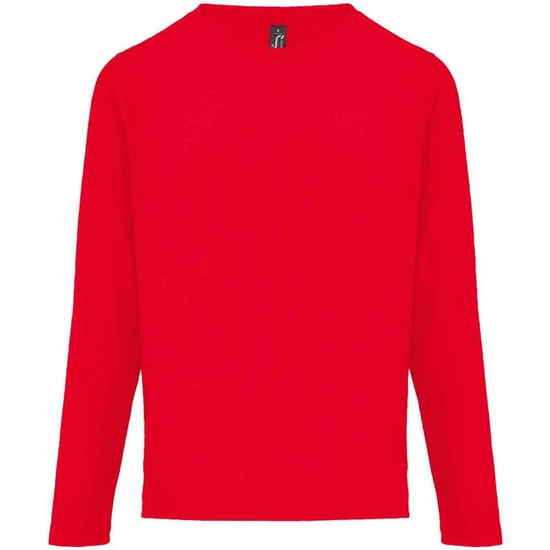 SOLS Dames/Dames Monarch T-shirt met lange mouwen (Rood) - Image 1