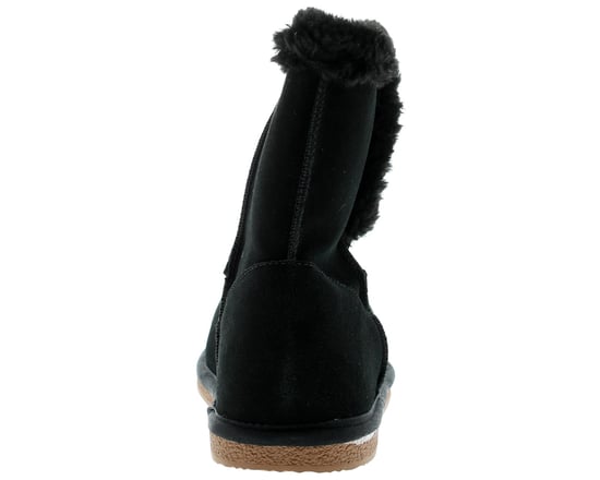 Hush puppies ashleigh dames sude leren enkellaarzen zwart - Image 4