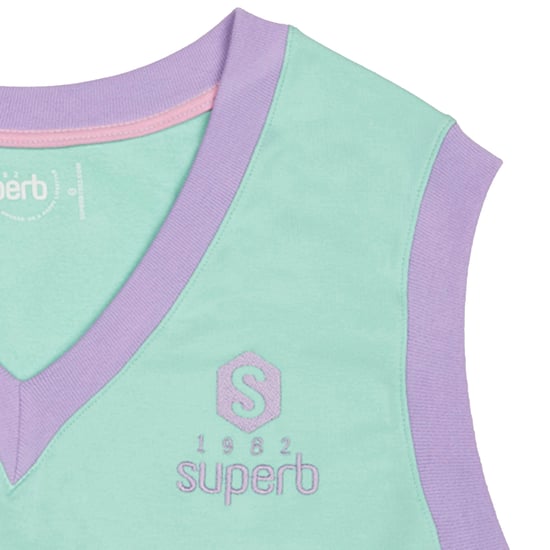 Be Happy RSC-S2101 Women's V-neck Sleeveless Top