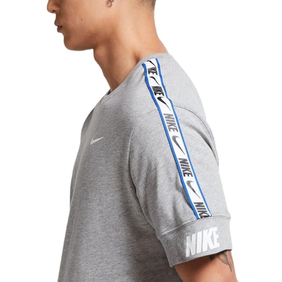 Nike Heren NSW Repeat T-shirt grijs - Image 4