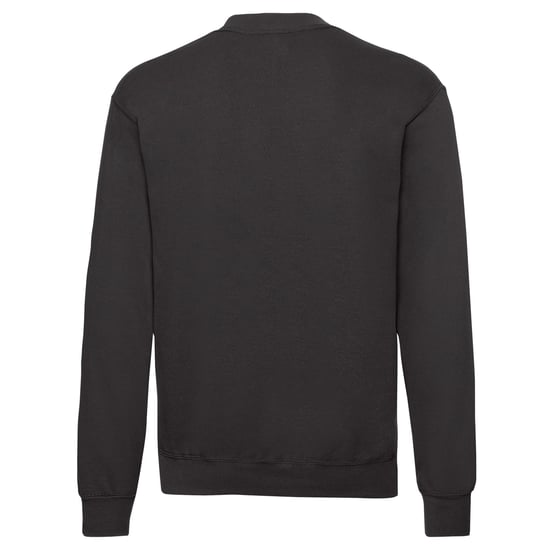 Fruit Of The Loom Heren Klassieke Drop Schouder Sweatshirt (Zwart) - Image 2