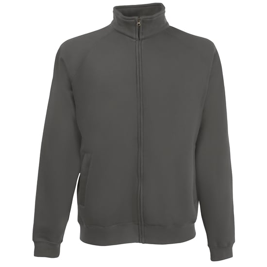 Fruit Of The Loom Heren Premium 70/30 Sweatshirt Met Volledige Ritssluiting (Licht Graphite) - Image 1