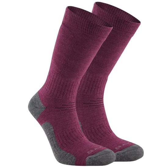 Craghoppers Trek Merino Wollen Sokken voor volwassenen (Wilde bosbes paars) - Image 2