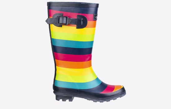 Cotswold Rainbow Rubber Multicoloured Wellington Laarzen - Image 1