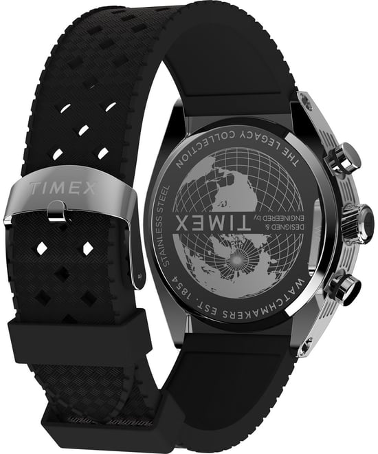 Timex Legacy Tonneau Heren Zwarte Horloge TW2W64500 - Image 4
