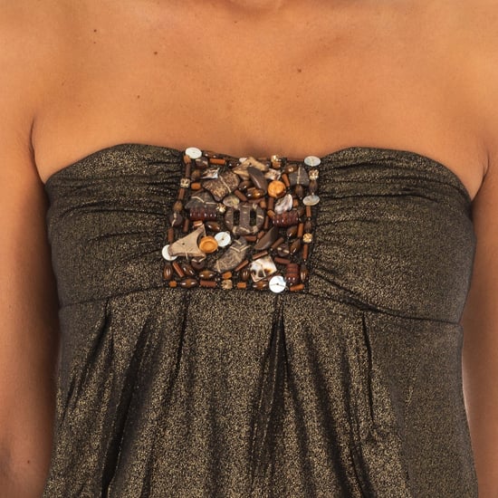 Women's Sleeveless T-shirt with wide knit top effect 10DMT0084