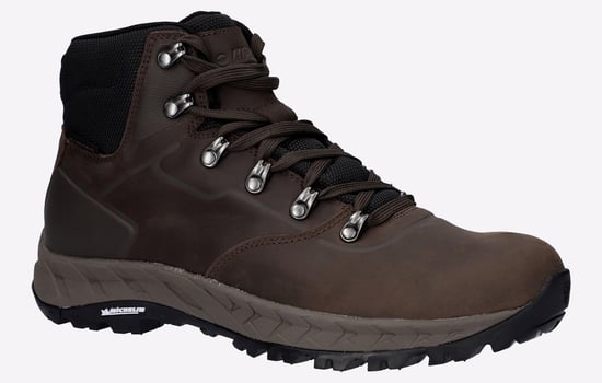 Hi-Tec Altitude VII WP Leer/Polyester Heren Chocolade Wandelschoenen - Image 2