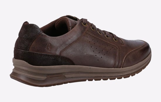 Hush Puppies Joseph Leren Herenschoenen Met Veters In Bruin Leer - Image 3