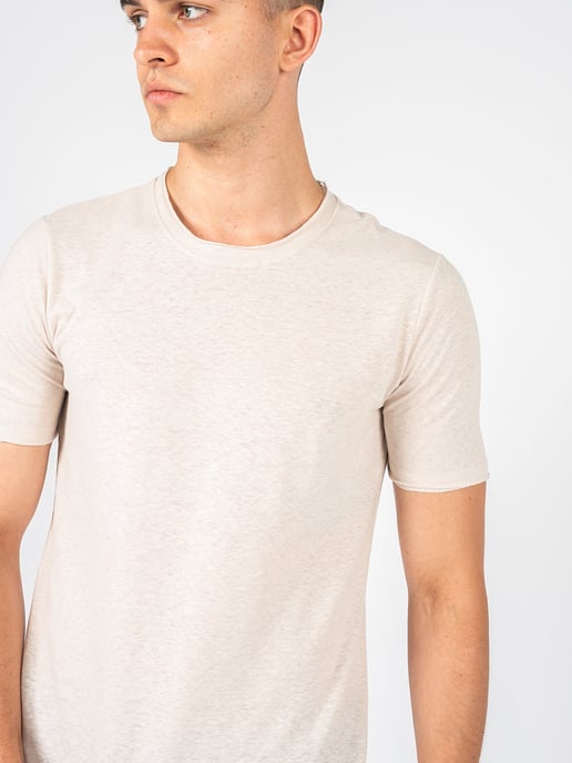 Xagon Man T-Shirt Lino Men's Beige