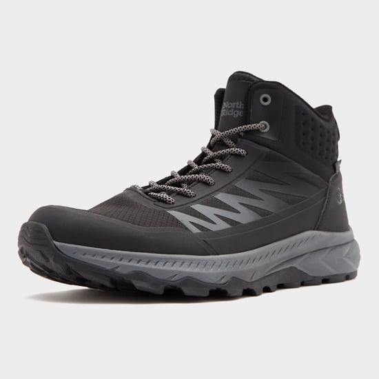 North Ridge Harlow Men's Waterproof Walking & Hiking Mid Boots with Ripstop Upper