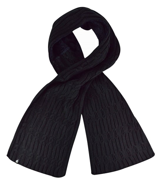 Heat Holders - Luxe fleece wintersjaal voor dames - Zwart - Image 1