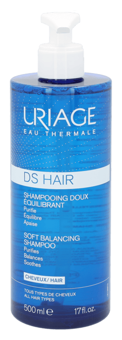 Uriage DS Hair Soft Balancing Shampoo500 ml. - Image 1