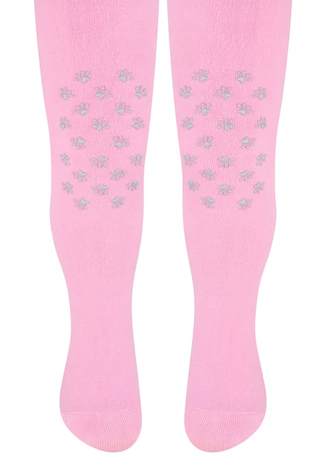 Steven - Zachte antislip katoenen maillot voor baby's - Poten (Roze) - Image 1
