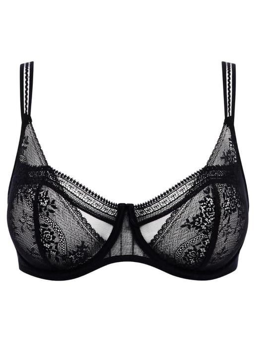 Maddie Half-Cup Bra - Storm Blue