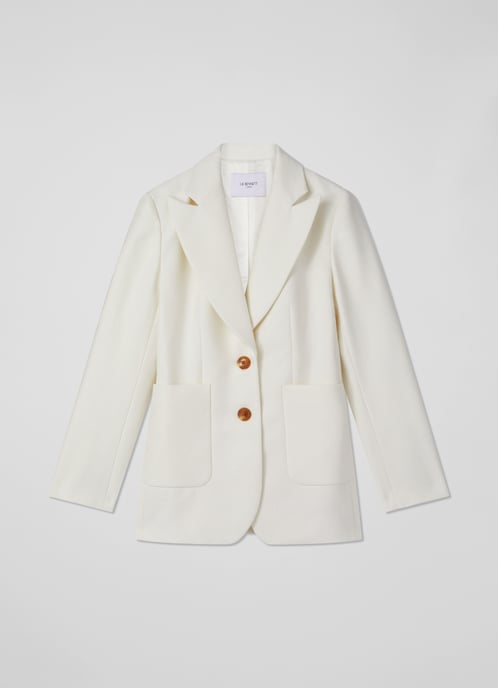 LK Bennett Avery Jackets, Ecru - Image 3