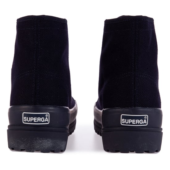 Superga Dames/Dames 2341 Cotu Alpina Hoge Tops (Blauw Antraciet) - Image 2