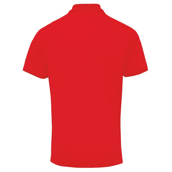 Premier Heren Coolchecker Pique korte mouw Polo T-Shirt (Rood) - Image 2