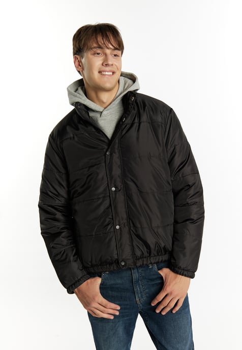 Mo licht gewatteerd jack Heren zwart - Image 3