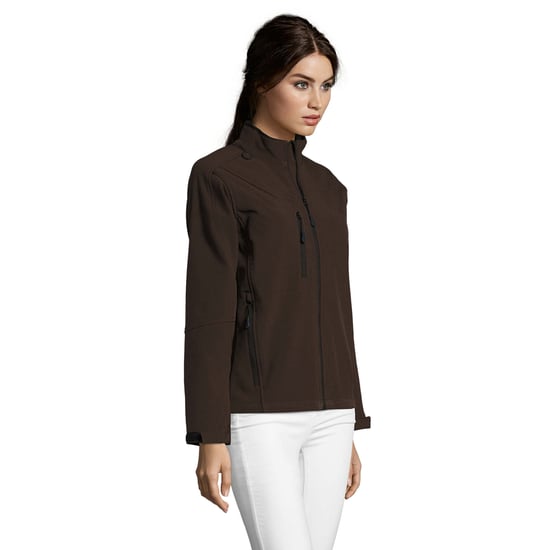 SOLS Dames/Dames Roxy Soft Shell Jas (Donkere chocolade) - Image 3