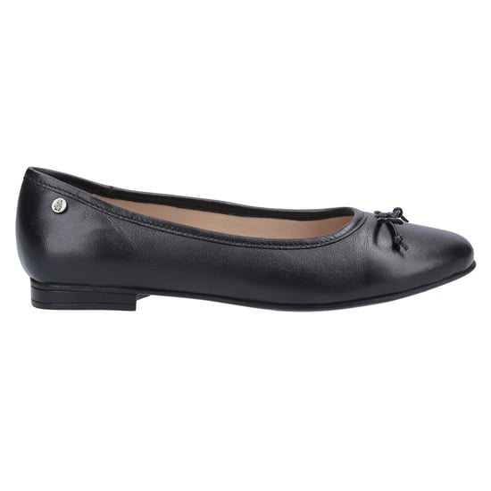 Hush Puppies Dames/dames Naomi Slip On Leren Balletpomp (Zwart) - Image 3