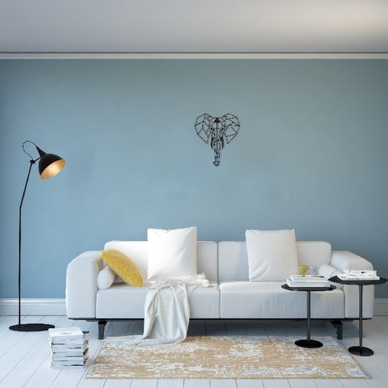 HOMEMANIA Elephant Wall Decoration, in Black