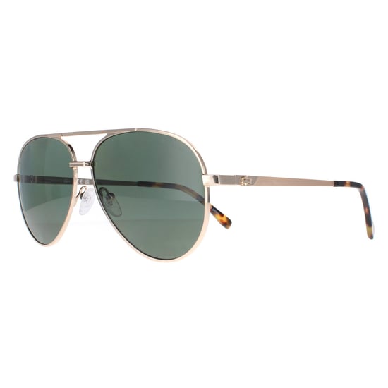 Lacoste Aviator Unisex Gold Green Polarized L233SP