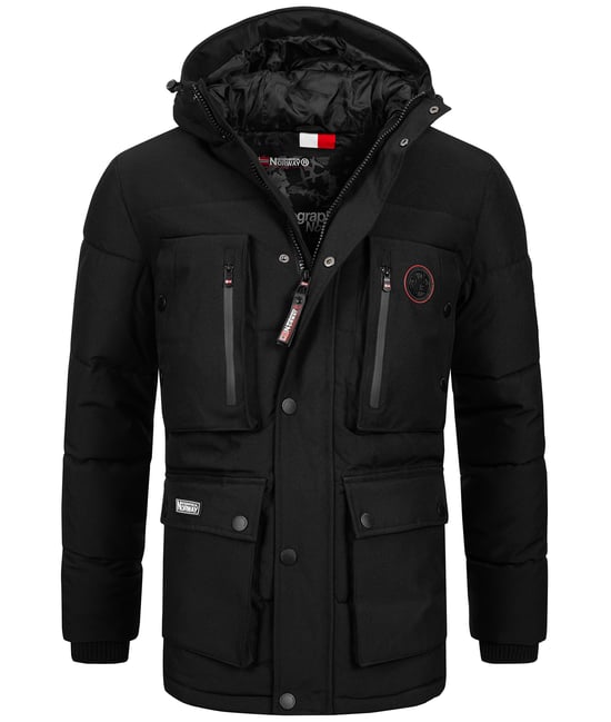 Geographical Norway Jacke Schwarz - Image 1