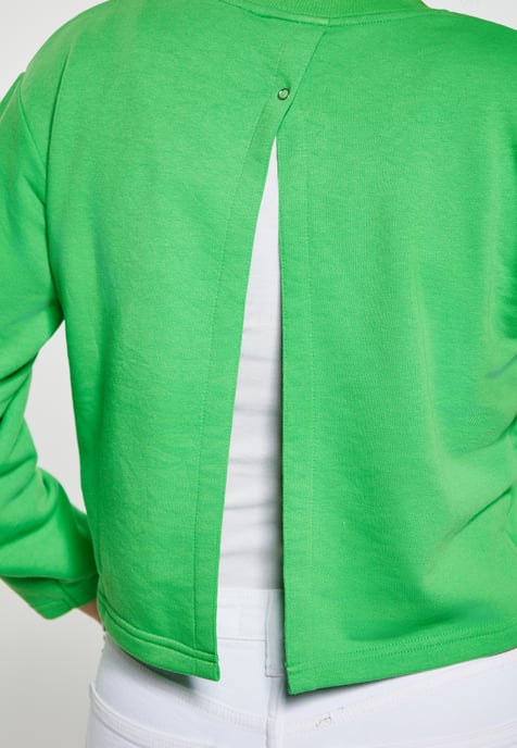 Mymo Sweatshirt Dames groente - Image 3