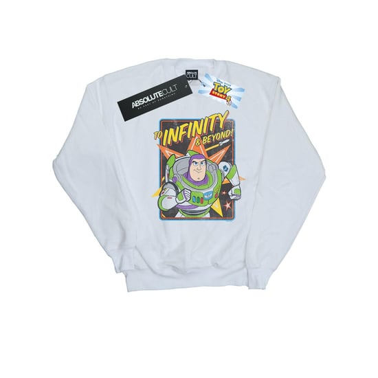 Disney Heren Toy Story 4 Buzz To Infinity Sweatshirt (Wit) - Image 1
