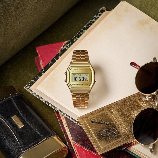 Casio Casio Collection Vintage Unisex Horloge Goudkleurig A158WEGV-9AEF - Image 3