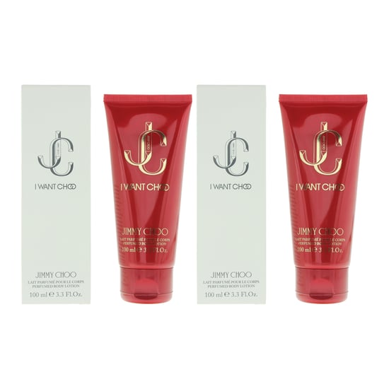 Jimmy Choo I Want Choo Body Lotion 100ml x 2