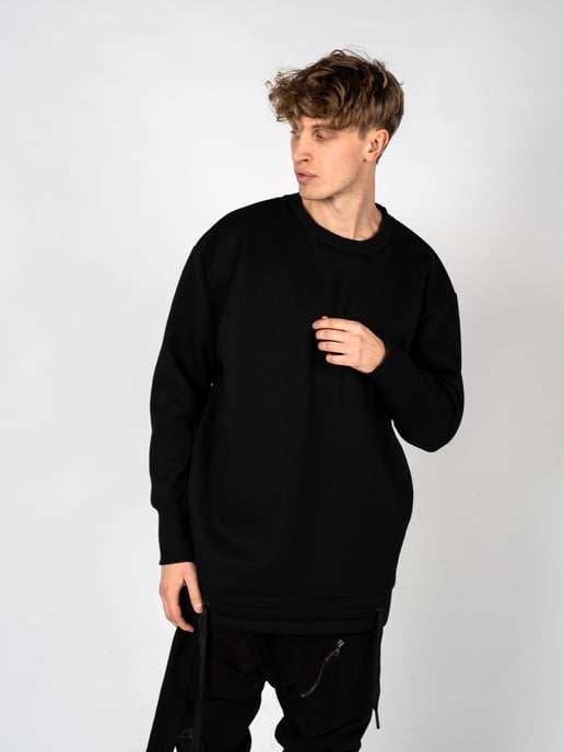 La Haine Inside Us blouse LM030 Mannen zwart - Image 5