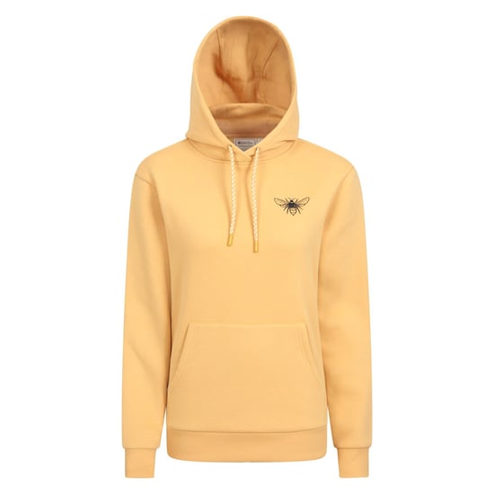 Mountain Warehouse Dames/Dames Bij Geborduurde Hoodie (Geel) - Image 1