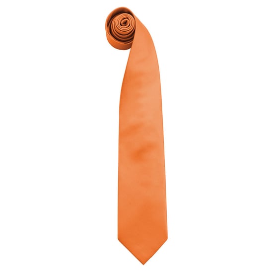 Premier Heren Kleuren Mode Stropdas (Oranje) - Image 1