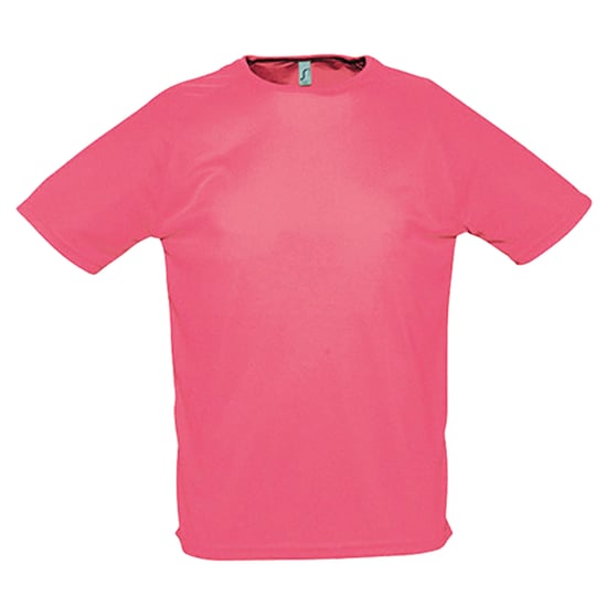 SOLS Heren Sportief Raglan T-shirt (Neon-koraal) - Image 1
