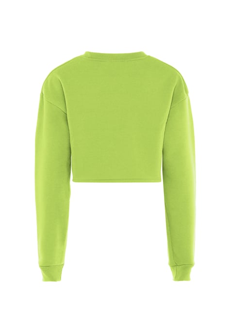 Mymo Sweatshirt Dames Zure limoen - Image 2