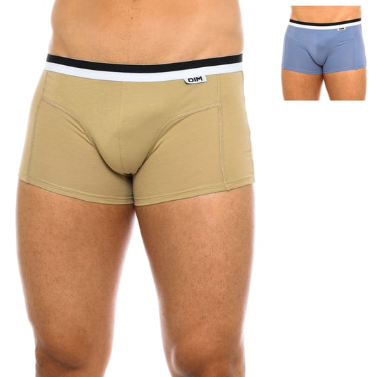 Pack-2 Boxers DIM Basic breathable fabric D05H2 men's modern and elegant design