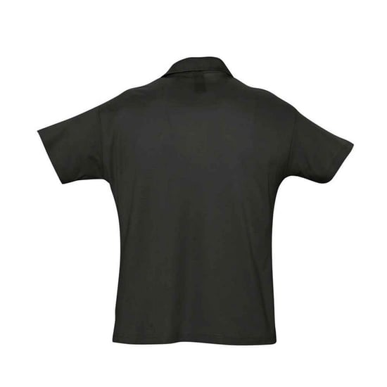SOLS Heren Zomer II Poloshirt (Zwart) - Image 2