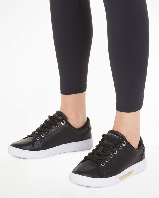 Tommy Hilfiger Gouden HW Dames Court Sneakers - Image 4