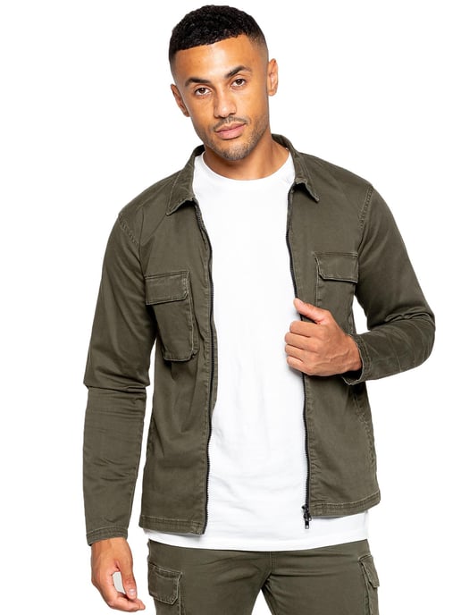 Enzo | Heren Cargo Overshirt Jas - Image 1