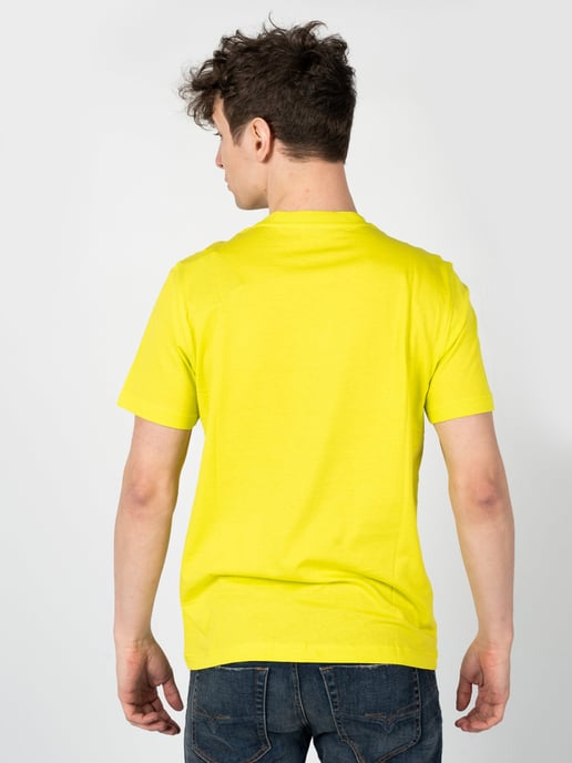 Diesel T-Shirt T-Just Mannen geel - Image 4