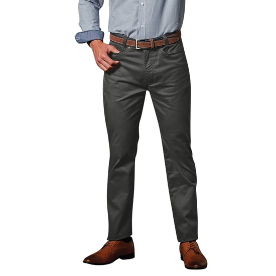 Premier Mens Performance Chinos (Charcoal)